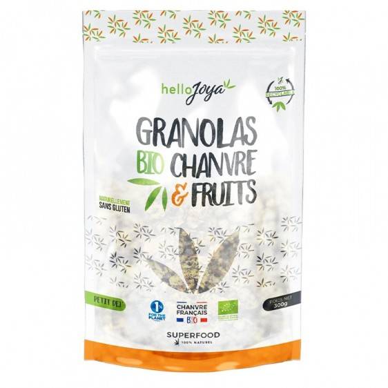 Acheter du Granolas au chanvre 100% Français de la marque Hello Joya sur Craponne est dans l'ouest lyonnais